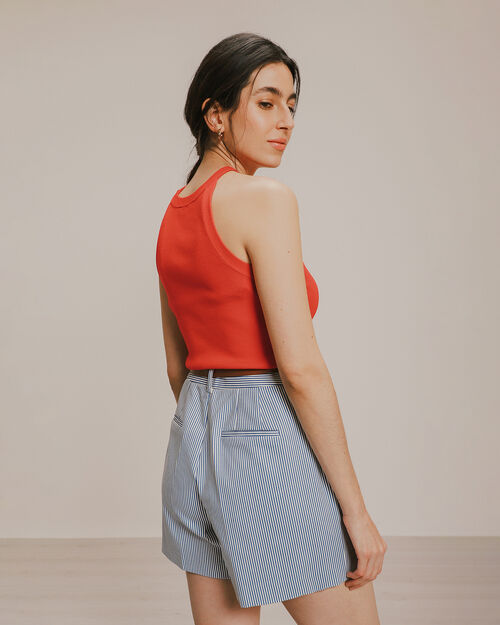 Top Punto Cuello Halter